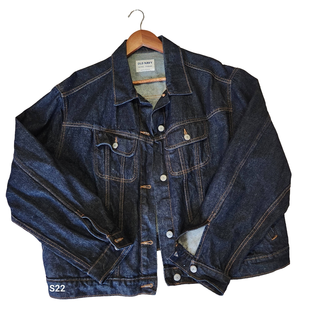 Old Navy Dark Blue Denim Jacket